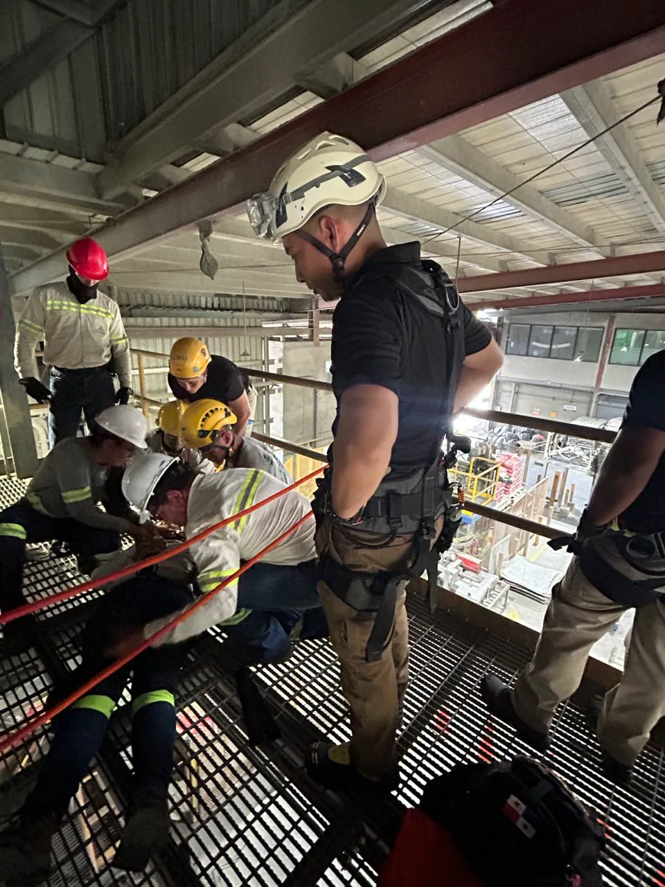 Instructor FireTec en acción